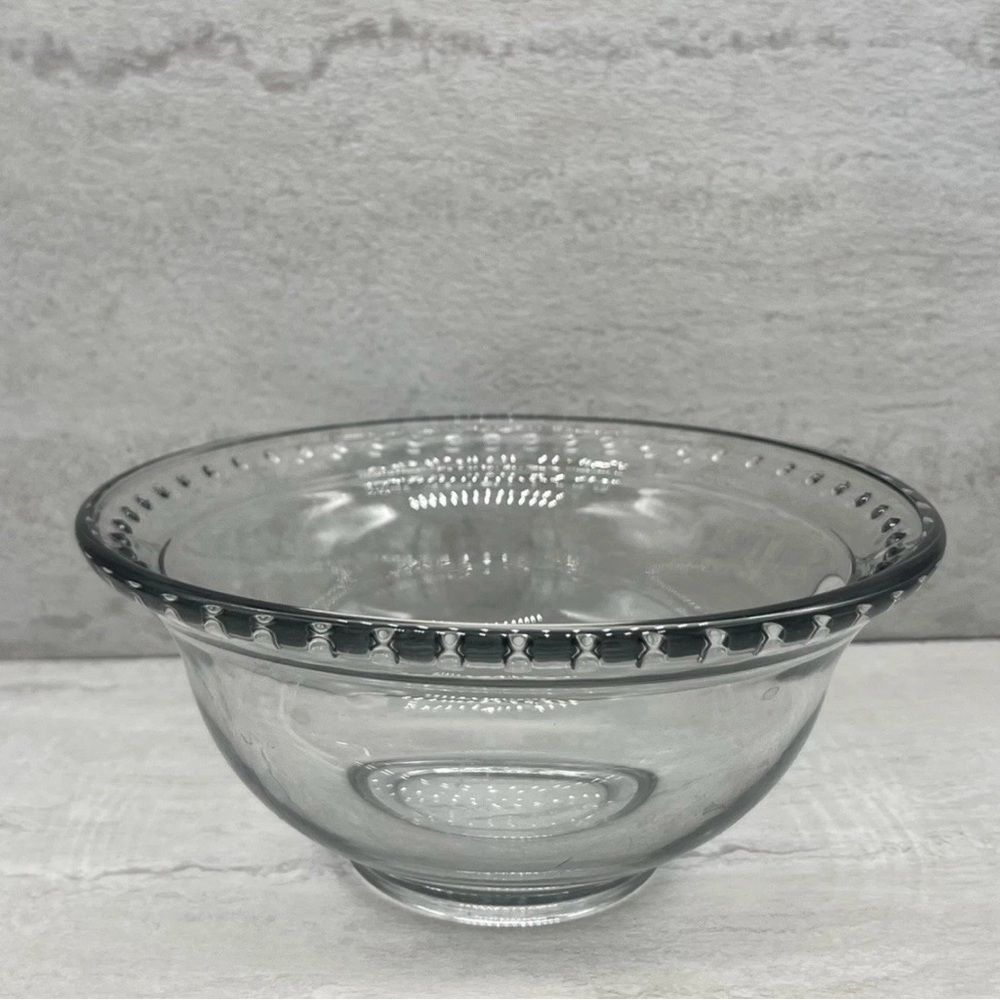 (2) Anchor Hocking Isabella Glass Soup Cereal Bowls 6.5 “.